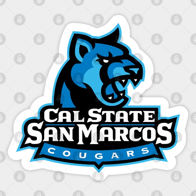 Marcos Cougars Sticker by Chancer87